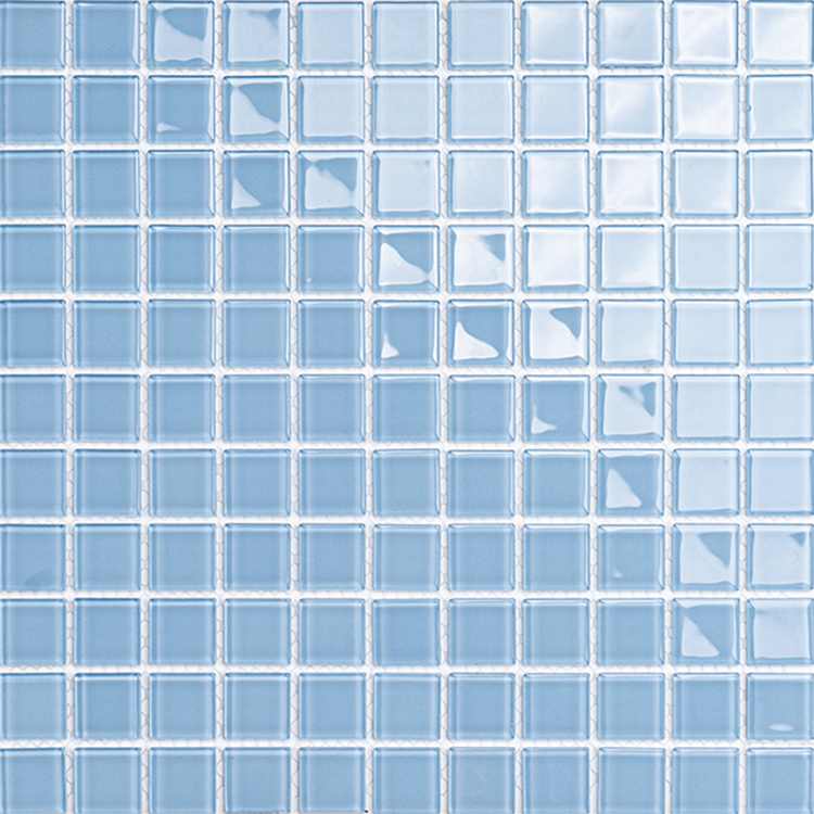 2529 light blue glass mosaic