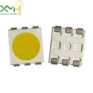 0.2W Power Consumption <strong>Smd</strong> <strong>5050</strong> Led White Wide Angle High Brightness PLCC-6 22-24LM Top <strong>Smd</strong> Led - Product Image 5