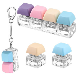 Bán Buôn Màu Sắc Khác Nhau Kim Loại Giải Nén Đồ Chơi Bàn Phím Cơ Khí Nhựa Móc Khóa Bàn Đồ Chơi Cho Gia Đình Và Văn Phòng Vui Vẻ - Product Image 3