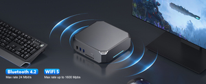 Mejores ventas Mini PC AK2 Quad Core 8GB DDR4 Memoria de vídeo Mini ordenador SSD Soportes duros Tres pantallas Venta directa Fabricante - Product Image 5