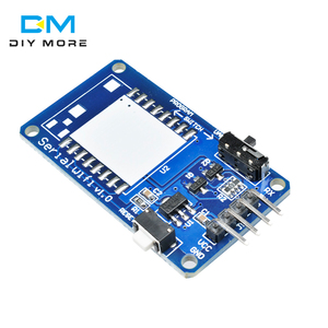 4.5-5V ESP8266 ESP-07 V1.0 seri Wifi alıcı adaptör panosu arduino için