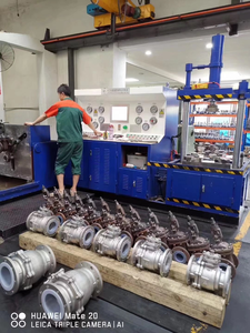 Fabrika doğrudan fırsatlar flanş veya flanşsız vana testi için PLC cihazı dikey vana kaçak test cihazı - Product Image 5
