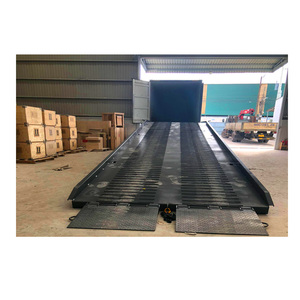 Piattaforma logistica del ponte di scarico di carico del contenitore da 10 tonnellate con componenti del nucleo del motore del telaio della rampa del carrello elevatore da 15 tonnellate - Product Image 3