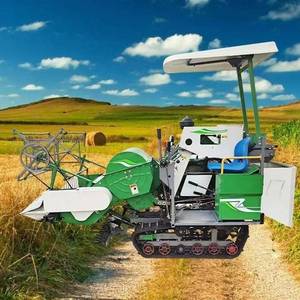 Mini Combine <strong>Wheat</strong> Harvester Machine Hand Held <strong>Paddy</strong> Cutting Machine Rice Harvesting Machine - Product Image 2