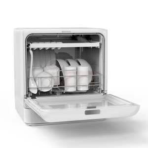 Lavastoviglie compatte con serbatoio dell'acqua da incasso da 5,5 litri Mini lavastoviglie con 6 programmi per piccoli dormitori dell'appartamento - Product Image 2