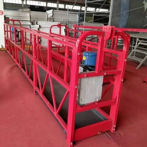 Zlp800 מודל פלדה חבל מושעה הבנייה עבור בניין ניקוי & עבודה בטיחות מושעה הפיגום פלטפורמה פיגום