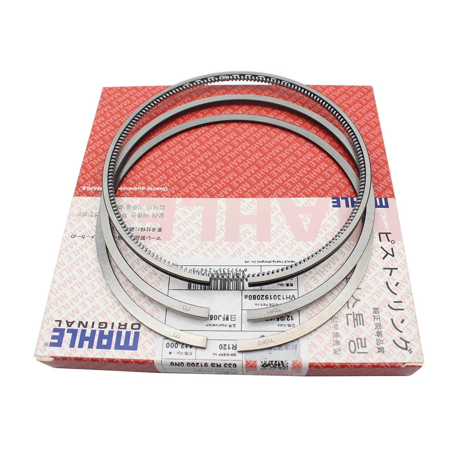 ผู้ผลิต MAHLE ของแท้เครื่องยนต์ดีเซล J05E J08E แหวนลูกสูบสำหรับรถบรรทุกญี่ปุ่น HINO