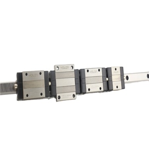 HSR45LR HGH20CA Carril deslizante lineal Construcción de acero Tiendas de impresión al por menor Industrias CNC Nuevo rodamiento de bloque de guía lineal