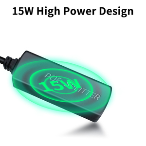 POE Splitter 48V <strong>Input</strong> 12V 2A <strong>Output</strong> with IEEE 802.3af/at Active Power Over Ethernet Adapter for Security <strong>Camera</strong> Surveillance - Product Image 5
