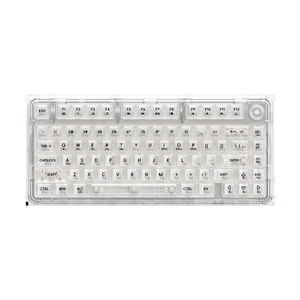 Weikav One75 Tri-Mode Drahtlose BT Wireless Mechanical Gaming <strong>Keyboards</strong> Acryl Hot Swap RGB Light <strong>Keyboard</strong> Transparente Case - Product Image 1