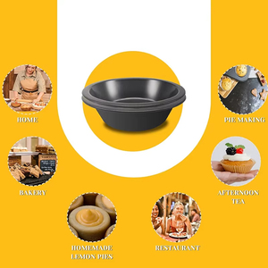 Xinze khay bánh pizza món ăn sâu cho nhà bếp gia đình thân thiện với môi trường khuôn bánh quy bánh pancake bánh nướng bánh không dính - Product Image 5