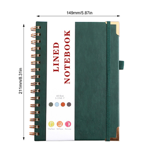 2025 taccuino rilegato a spirale stampato personalizzato con copertina rigida dorata Planner Journal Coil <span class=keywords><strong>Notebook</strong></span>