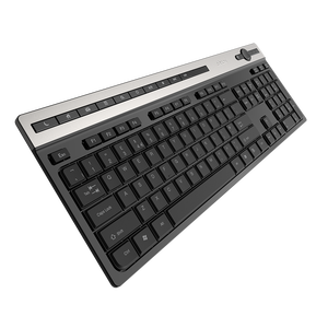 AX2930コードレスワイヤレスキーボード装飾タブレットUSBCe用アルミニウム合金スプリットキーボード付き標準超薄型キーボード - Product Image 2