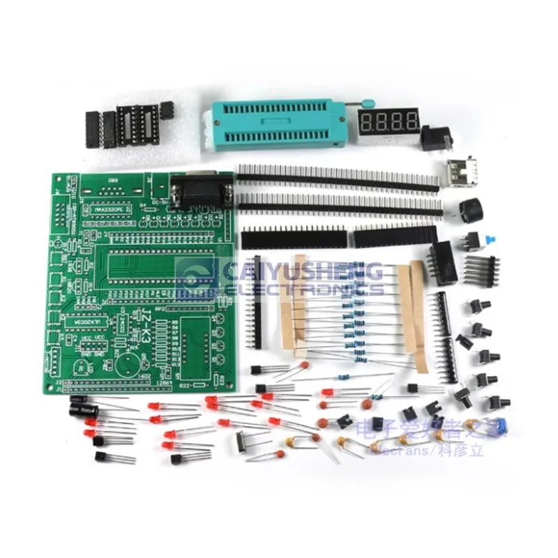 (Onderdelen) JZ-K3 51 Microcontroller Developmentboard Minimum System Learning Board Elektronische Module Kit Elektrisch Lassen