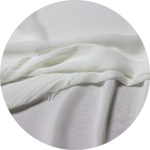 时尚柔软薄绉设计师雪纺 kurti 乔其纱面料 - Product Image 1