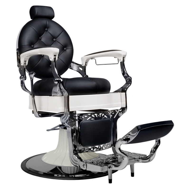 Classic black-painted armrest