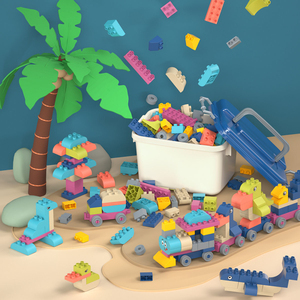 Ensamblar bloques de construcción suaves Set 77PCS DIY juegos de bloques de construcción para niños regalos - Product Image 3