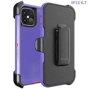 For IPhone16 PC TPU Triple-proof Robot Mobile Phone Case with Anti-drop Belt and Back Clip Mobile Phone Protective <strong>Cover</strong> - Product Image 3