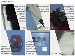 Labor tisch Typ Stoma cher Mixer Homogen isator und LCD-Display mit Mikro computers teuerung