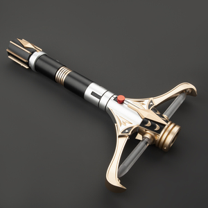 Sabers Xeno3.0 Pixel Premium Crossguard Lightsaber, yetişkinler için 34 yazı tipi filmde Jedi Master Stellan Gios tarafından kullanılır. - Product Image 4