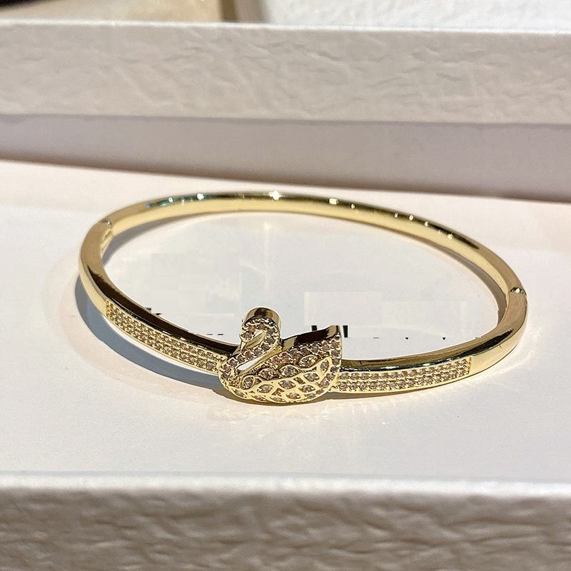 กำไลข้อมือทองแดงชุบทอง