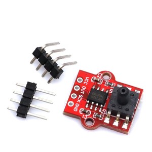 DC 3.3V 5V 0-40KPa modulo sensore di pressione collegare 2.5mm tubo morbido digitale del livello dell'acqua scheda Controller per Arduino
