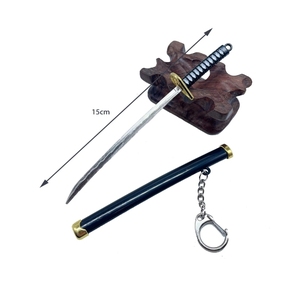 经典动漫3D仿真剑模型金属钥匙扣合金钥匙扣戒指创意吊坠装饰 - Product Image 3