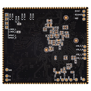ROC-RK3308B-CC-Plus Mini PC Quad-Core 64-bit AIoT Development Board with RK3308 Single Board <strong>Computer</strong> Linux