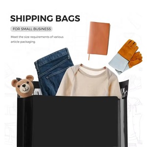 特注ロゴプレーンメーラー送料バッグインチ500パック包装宅配便4X6バッグ50 Cm X 18つや消しポリメーラー10X13 - Product Image 3