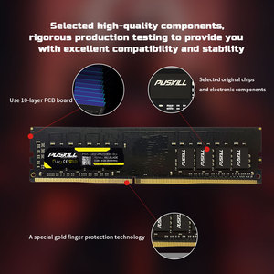 Modulo di memoria Desktop PUSKILL DDR4 8GB 16GB 32GB 2400 2666 3200MHz DIMM DDR4 OEM vendita diretta dalla fabbrica. - Product Image 3