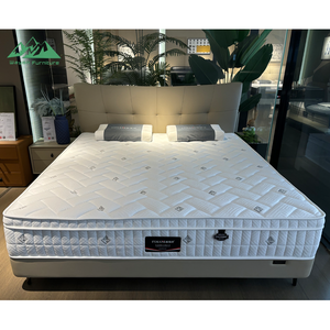 Hochwertige umwelt freundliche 12-Zoll-Federmatratze mit Memory Foam und allergie armer Vakuum kompression - Product Image 1