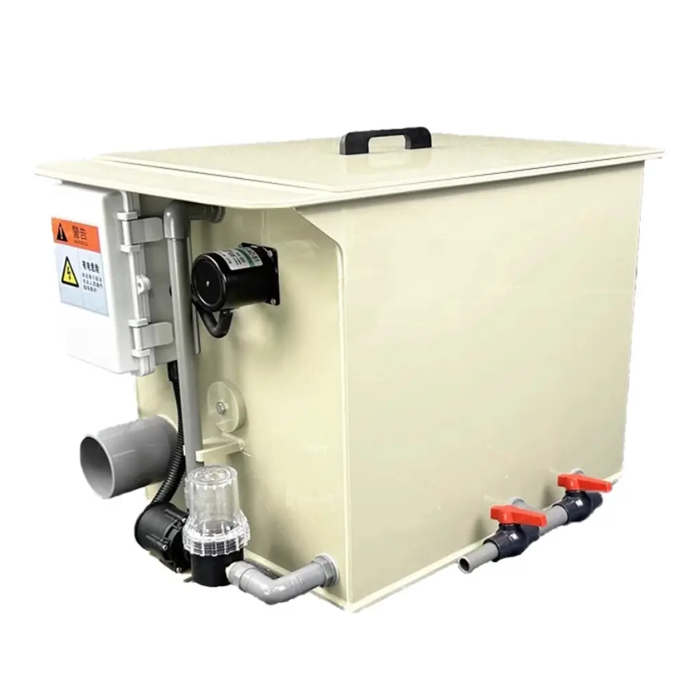 Filter drum 10m3 mesin perawatan air, mesin penyaringan mikro drum sistem penyaringan akutur filter kolam