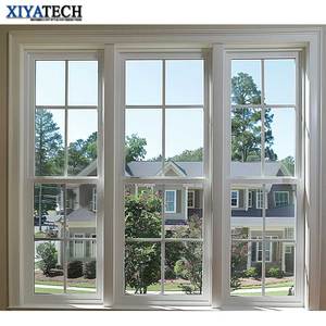 XIYATECH NFRC Double Glazed Hung <strong>Sash</strong> <strong>Window</strong> Aluminum Alloy Frame Vertical Up/Down Sliding Automatic Open Style - Product Image 1