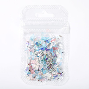 Toptan polarize ışık sihirli renkli cam boncuk taş tırnak mücevheri şekilli Rhinestone DIY Nail Art aksesuarları