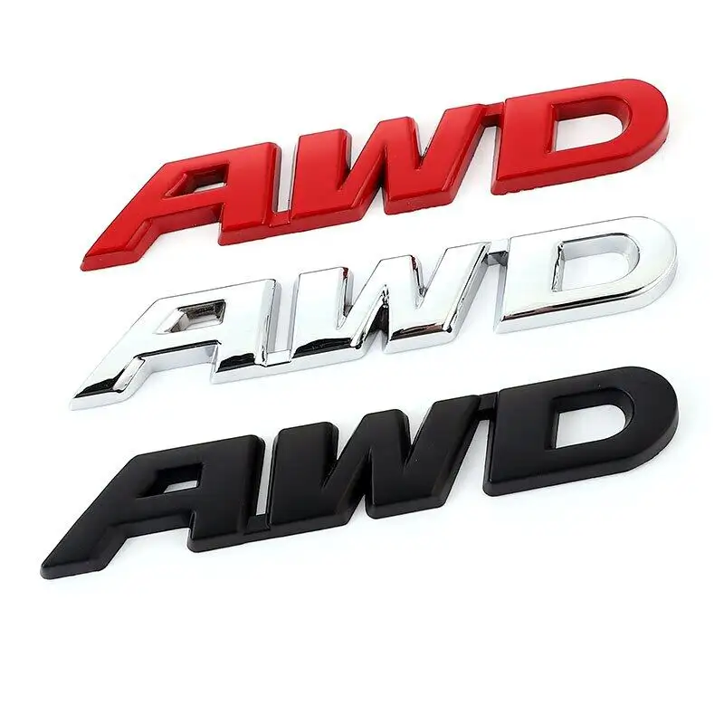 Make Your Own Car Emblem Custom 3d Awd Letters Car Badges Auto Emblems Stickers With Self-Adhesive