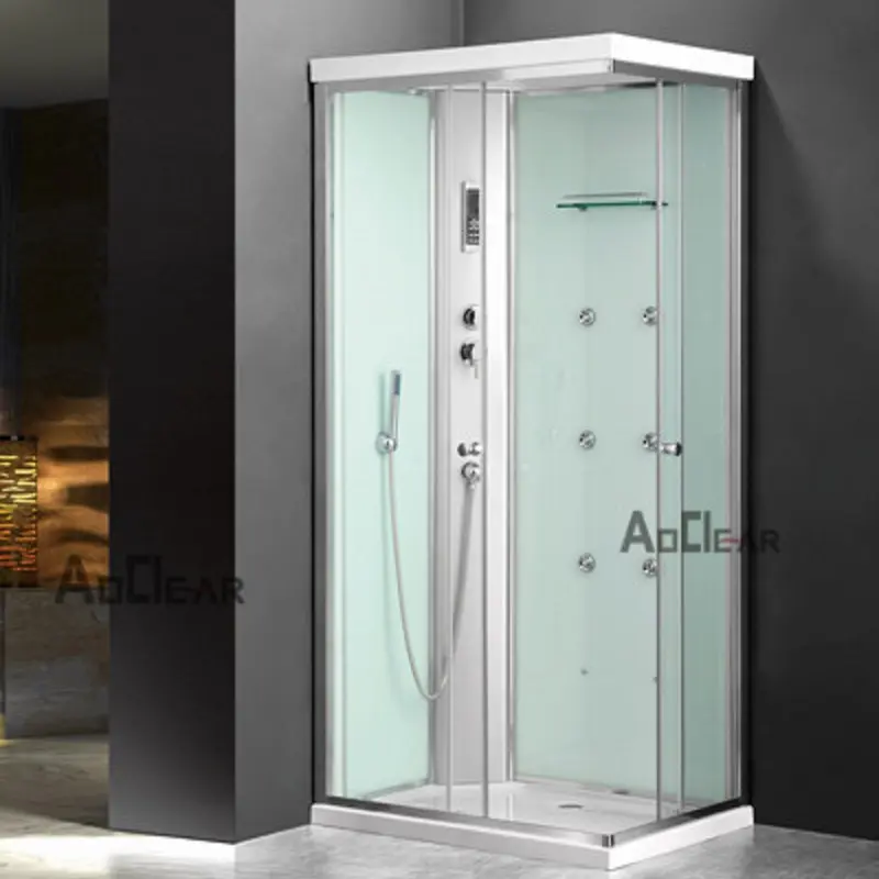 AKL-1357 70*90*210 Aoclear ممتاز بيع المصنع مباشرة تصميم جديد قسط كامل دش بسيط المقصورة