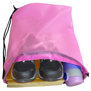 Sacos de poliéster com cordão personalizado de alta qualidade para mochila esportiva promocional com cordão de poliéster 210d