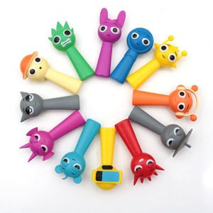 Rhythm Box Series Handoffice PVC <strong>Toy</strong> Peripheral Game Doll Blind Bag Doll Cake Decoration Building Block Model Sprunki PVC <strong>Toy</strong> - Product Image 5