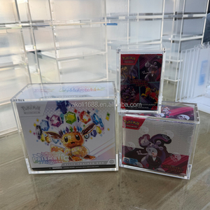 ポケモンカード ブースターボックス ETB用 アクリル/PSケース 防錆 組み立て済み マグネット式 保護ディスプレイケース クリア エリートトレーナー用 - Product Image 3