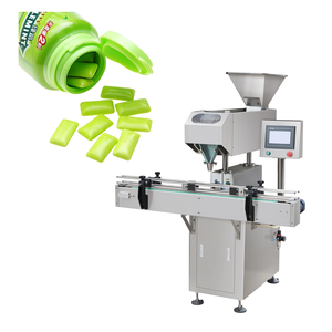 Contador automático de cápsulas inteligente de 8 canales, máquina embotelladora de conteo de cápsulas de tabletas vibratorias electrónicas - Product Image 1