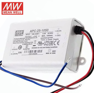 Meanwell APC güç izolasyon sürücü APC-8W/12W/16W/25W/35W 250mA/350mA/500mA/700mA/1050mA çıkış su geçirmez tek tip - Product Image 3