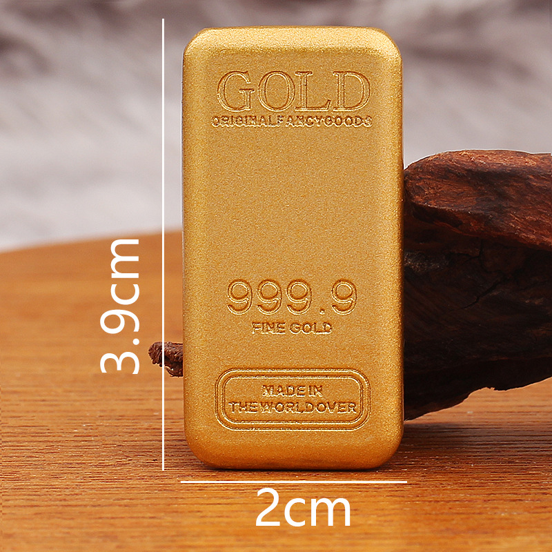 colorful Trumpet - Gold Bar Town Ruler (Alloy)