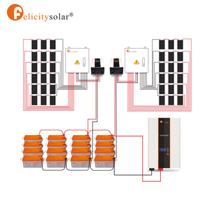 Felicity Solar <strong>Inverters</strong> Hybrid <strong>Inverter</strong> 10kva 48v <strong>8000</strong> Watt 220v Pure Sine Wave <strong>Inverter</strong> with AC Charger Built in 120A MPPT - Product Image 4
