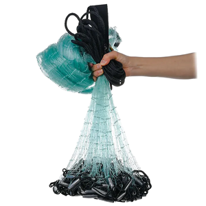 Rete da pesca a strascico in Nylon con coulisse a doppio nodo resistente fabbricata in Cina - Product Image 1