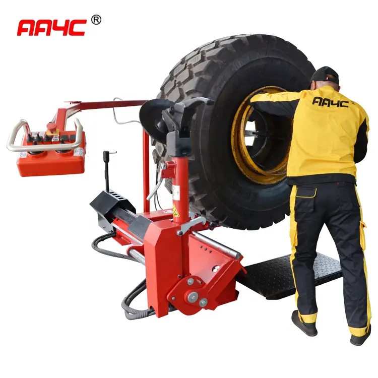 Cambiador automático de neumáticos de camión, máquina de servicio pesado de eliminación de neumáticos, AA4C, 42 ", AA-TTC42F