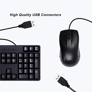 Custom French Spain Russian <strong>Keyboard</strong> <strong>Computer</strong> <strong>Keyboard</strong> Mouse Combo USB Wired <strong>Keyboard</strong> and Mouse Combo for Desktop Laptop PC