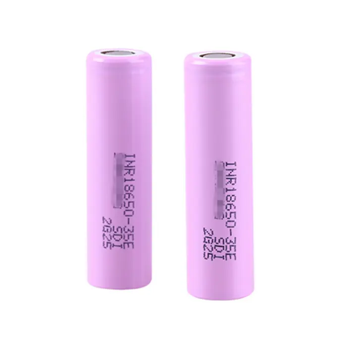 100% Authentic 18650 35E 3500mAh 3.7v High Capacity INR 18650 35E Rechargeable Lithium Ion Battery Cell