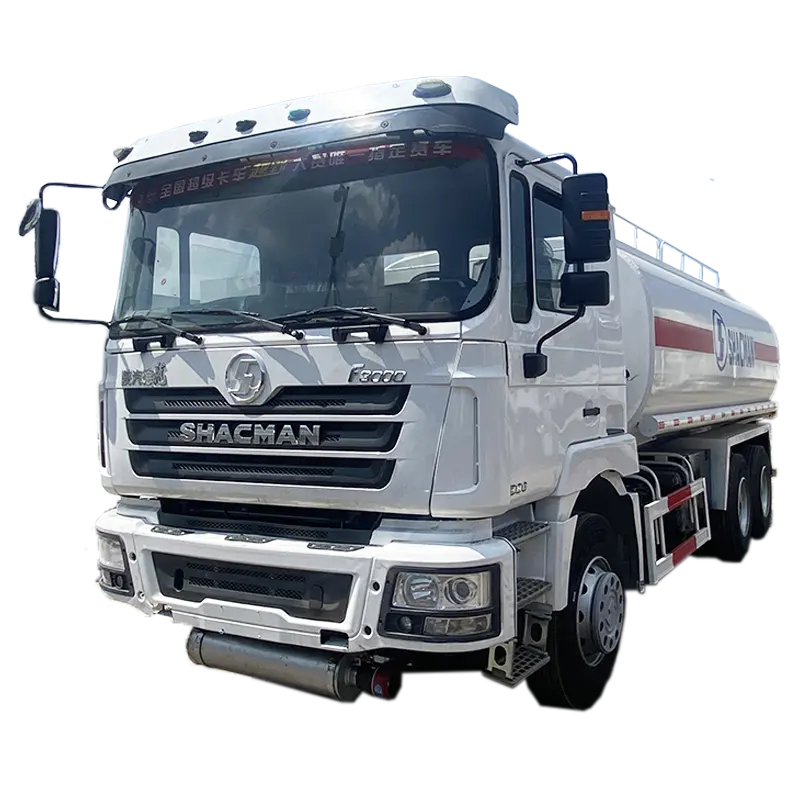 Camion cisterna per carburante Shacman 20 CBM usato camion cisterna per olio 6x4 economico 380 HP 20000L in vendita