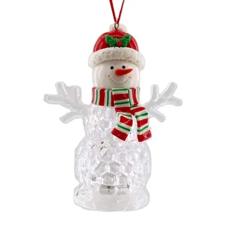 Weiche Keramik Der Kopf der Puppe Acryl Körper Figur Weihnachts baum hängen Ornament Leuchten Dekoration für Polymer Clay Ornament