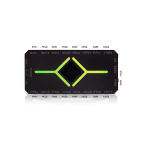 Comodo telecomando Wireless PWM controllo della temperatura regolazione della velocità di aspirazione magnetica conveniente ARGB Controller Stock - Product Image 3